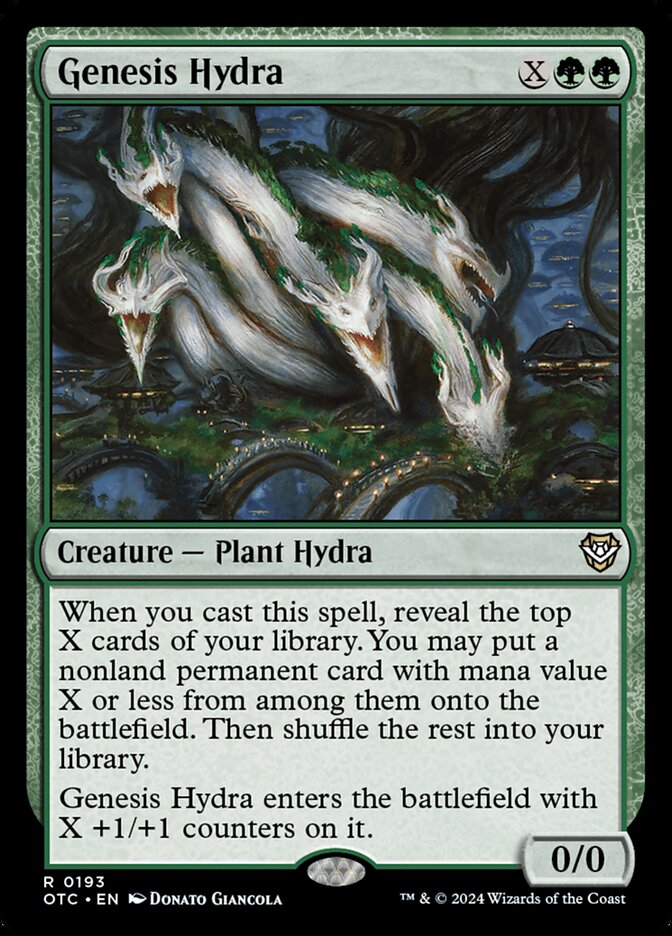 Genesis Hydra (193) - Outlaws of Thunder Junction Commander (OTC)