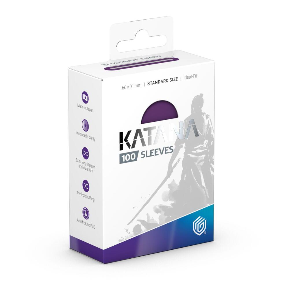 Katana Standard Size Sleeves - Iris Bloom (100-Pack) - Ultimate Guard Card Sleeves