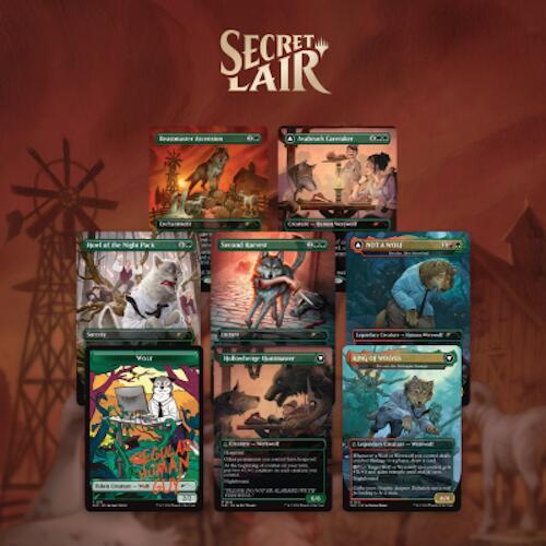 Secret Lair Drop: Featuring: Not a Wolf - Non-Foil Edition - Secret Lair Drop Series (SLD)