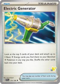 Electric Generator - Pikachu 32 (170) - Battle Academy 2024 (BA24)