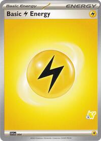 Basic Lightning Energy - Pikachu 3 (4) - Battle Academy 2024 (BA24)