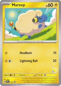 Mareep - Pikachu 2 (107) - Battle Academy 2024 (BA24)