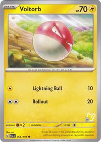 Voltorb - Pikachu 55 (66) - Battle Academy 2024 (BA24)