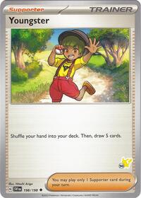 Youngster - Pikachu 50 (198) - Battle Academy 2024 (BA24)