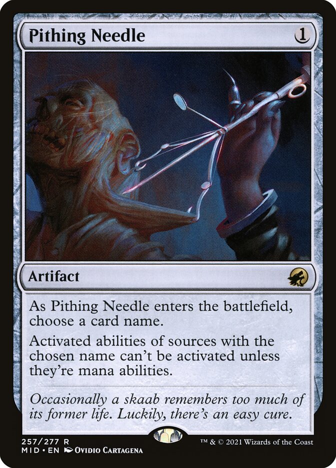 Pithing Needle (257) - Innistrad: Midnight Hunt (MID)