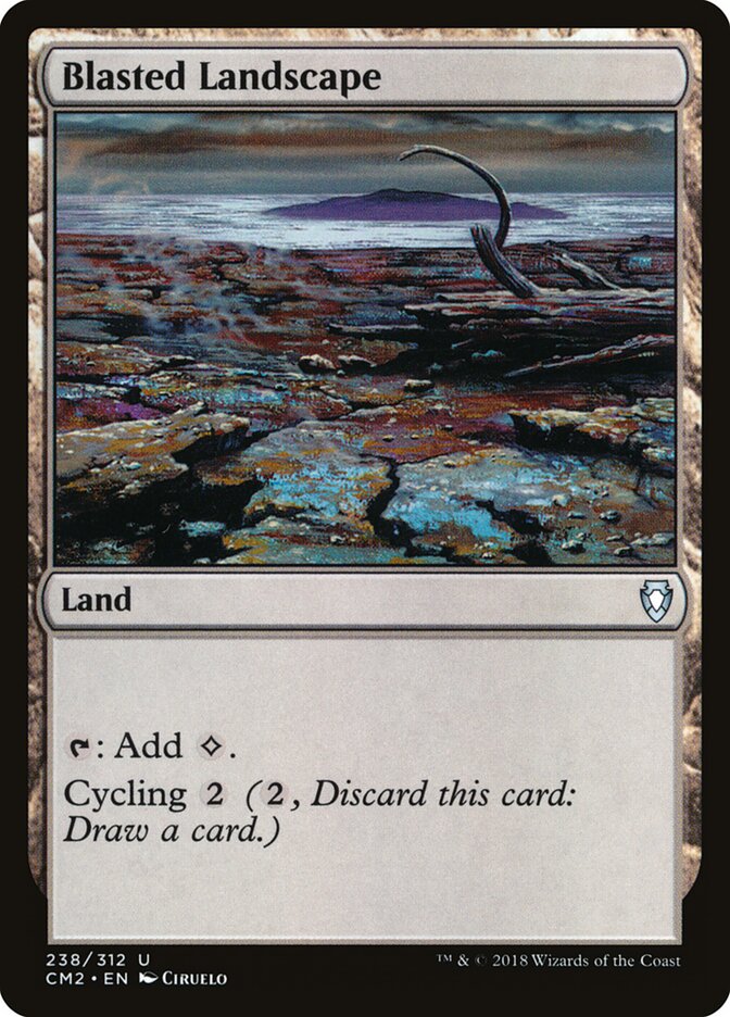 Blasted Landscape (238) - Commander Anthology Volume II (CM2)