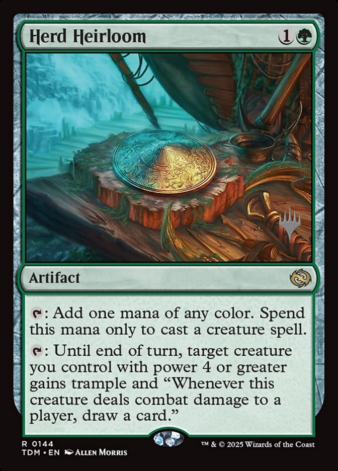 Herd Heirloom (144p) - Tarkir: Dragonstorm Promos (PTDM)