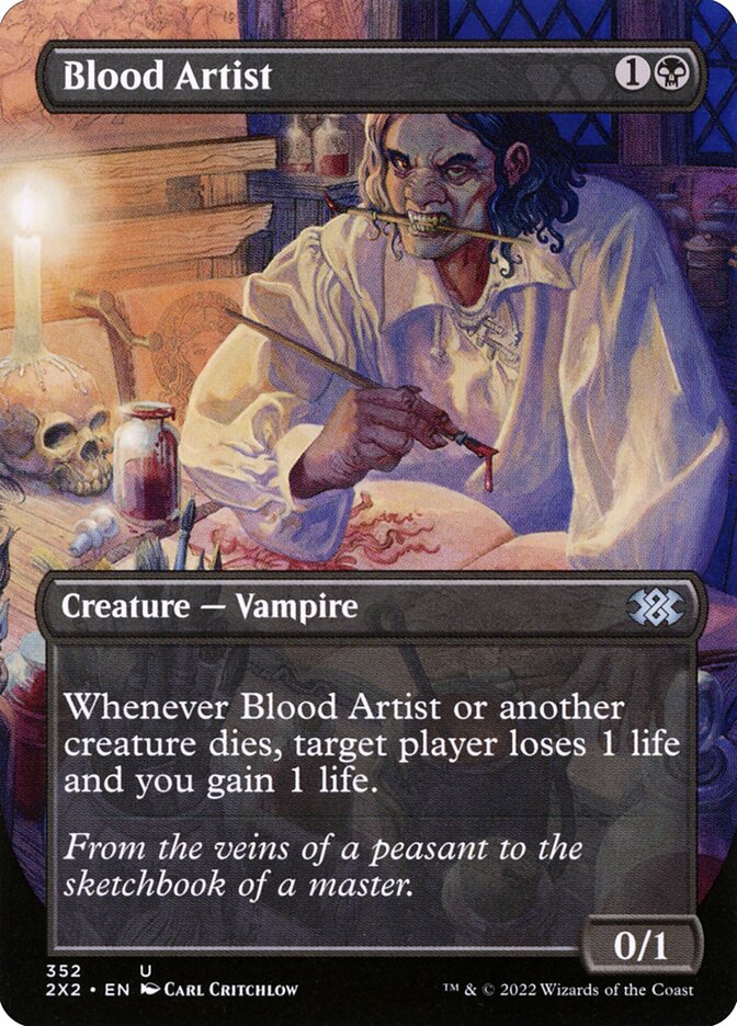 Blood Artist (352) - Double Masters 2022 (2X2)