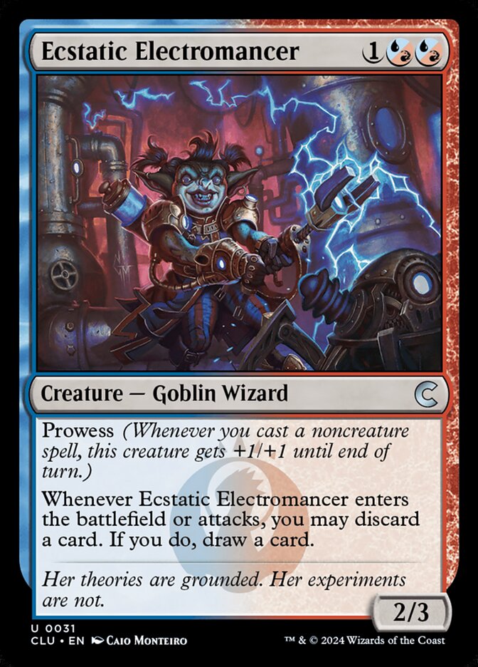 Ecstatic Electromancer (31) - Ravnica: Clue Edition (CLU)