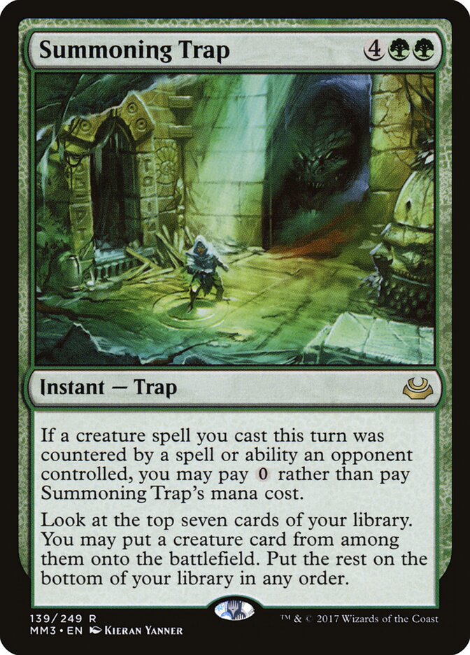 Summoning Trap (139) - Modern Masters 2017 (MM3)