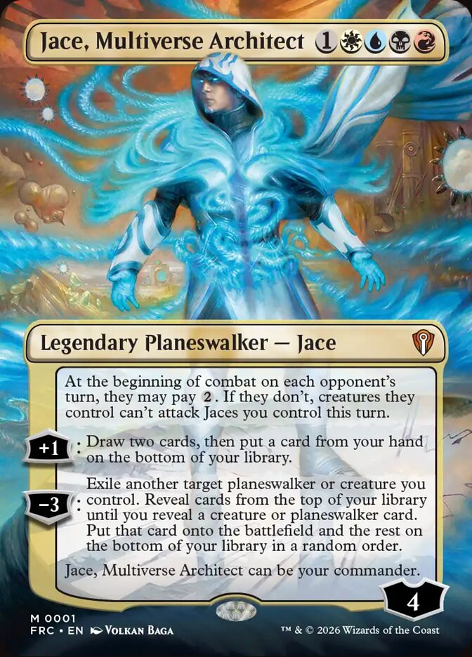 Jace, Multiverse Architect (1) - Reality Fracture Commander (FRC)