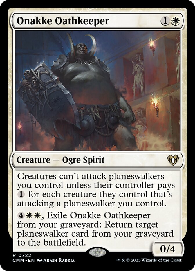 Onakke Oathkeeper (722) - Commander Masters (CMM)