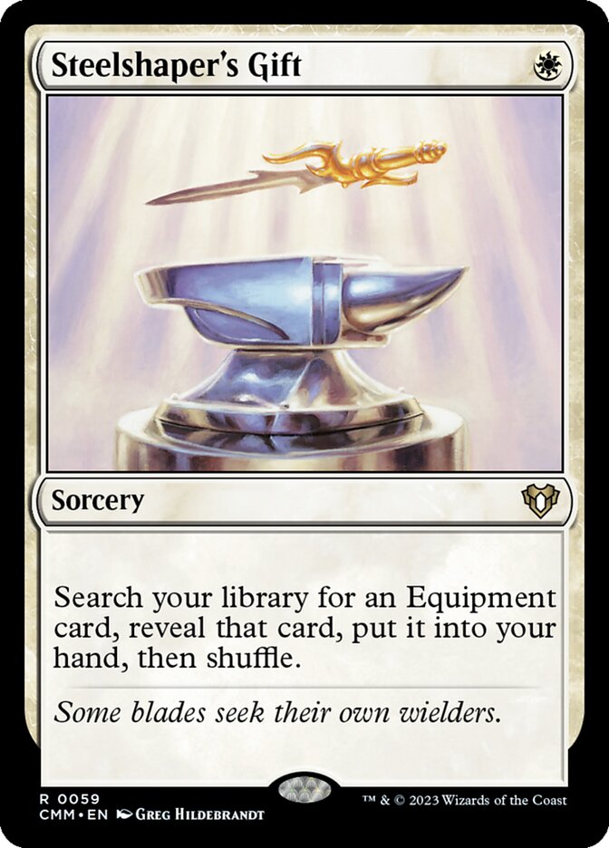 Steelshaper's Gift (59) - Commander Masters (CMM)
