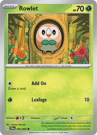 Rowlet (3) - SV: Shrouded Fable (SFA)