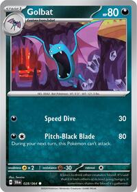 Golbat (28) - SV: Shrouded Fable (SFA)