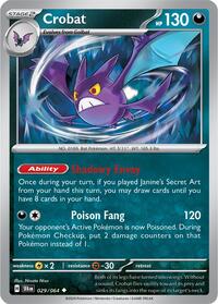 Crobat (29) - SV: Shrouded Fable (SFA)