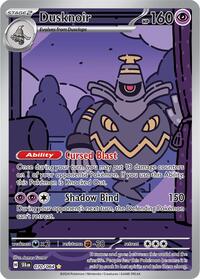 Dusknoir (70) - SV: Shrouded Fable (SFA)