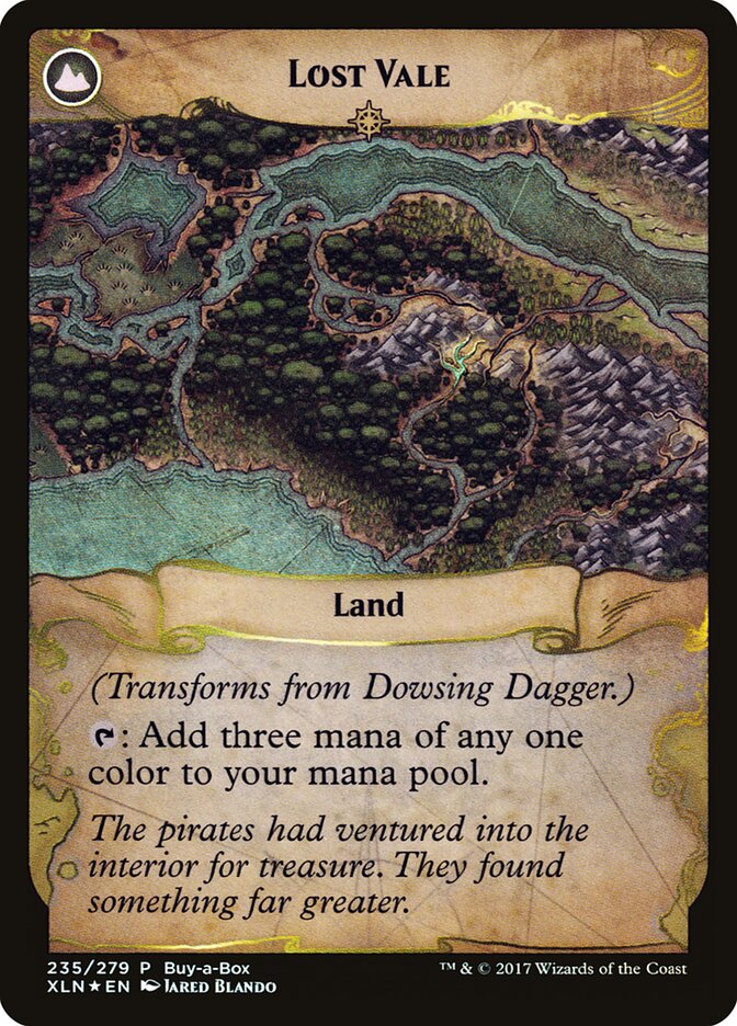 Dowsing Dagger // Lost Vale (235) - XLN Treasure Chest (PXTC)
