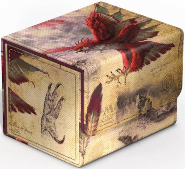 Magic: The Gathering Bloomburrow 100+ Deck Box - Dragonhawk, Fate's Tempest