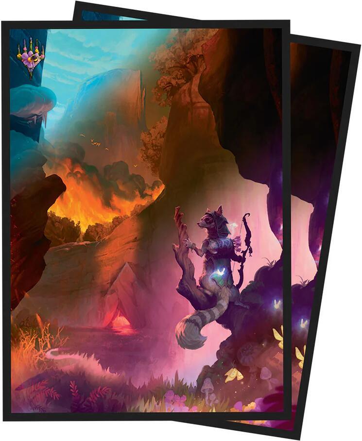 Bloomburrow Mountain Standard Deck Protector Sleeves for Magic (100-Pack)