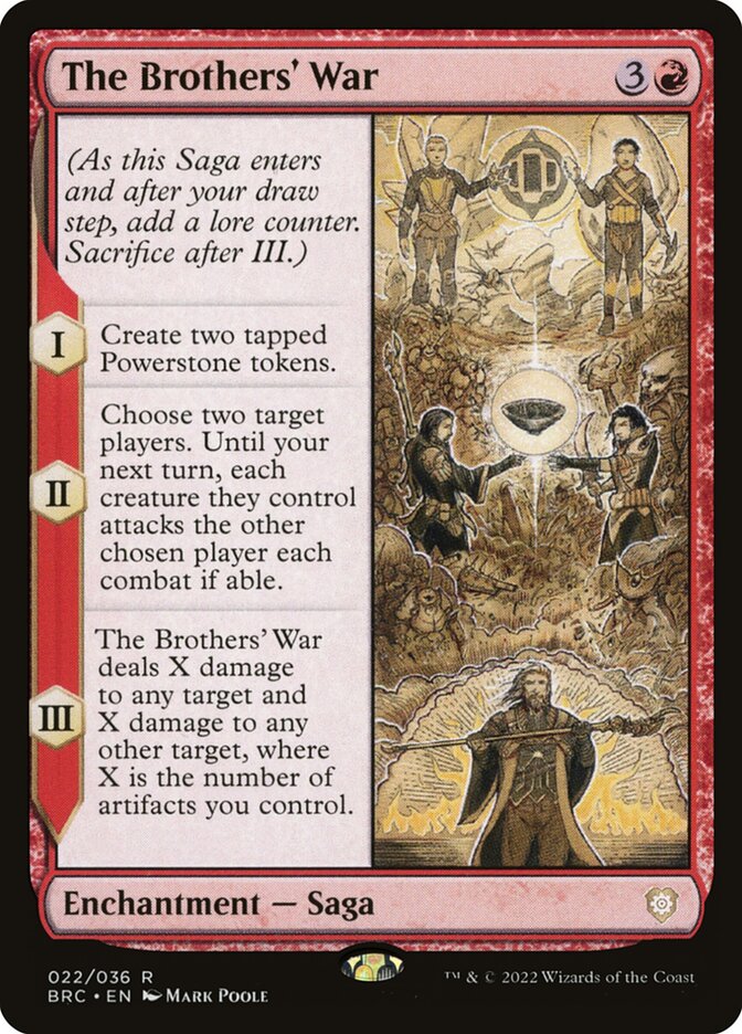 The Brothers' War (22) - The Brothers' War Commander (BRC)