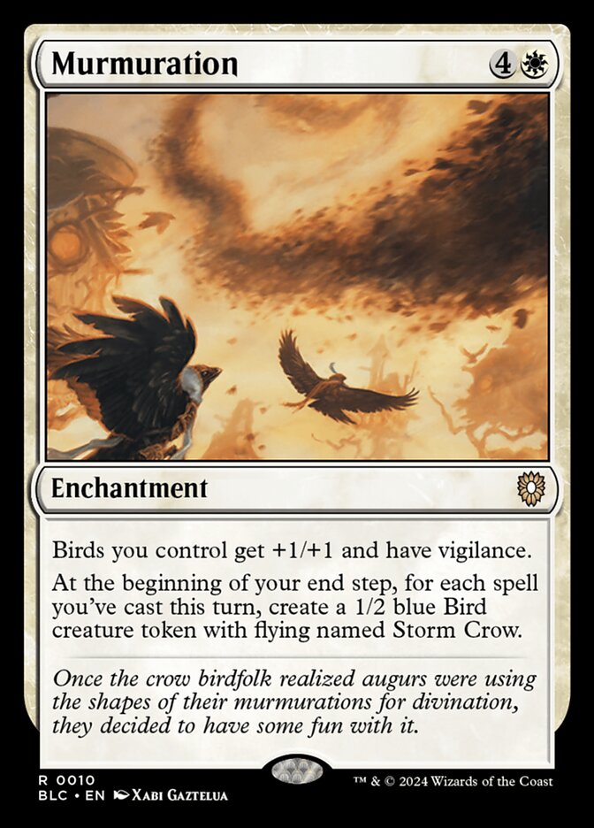 Murmuration (10) - Bloomburrow Commander (BLC)