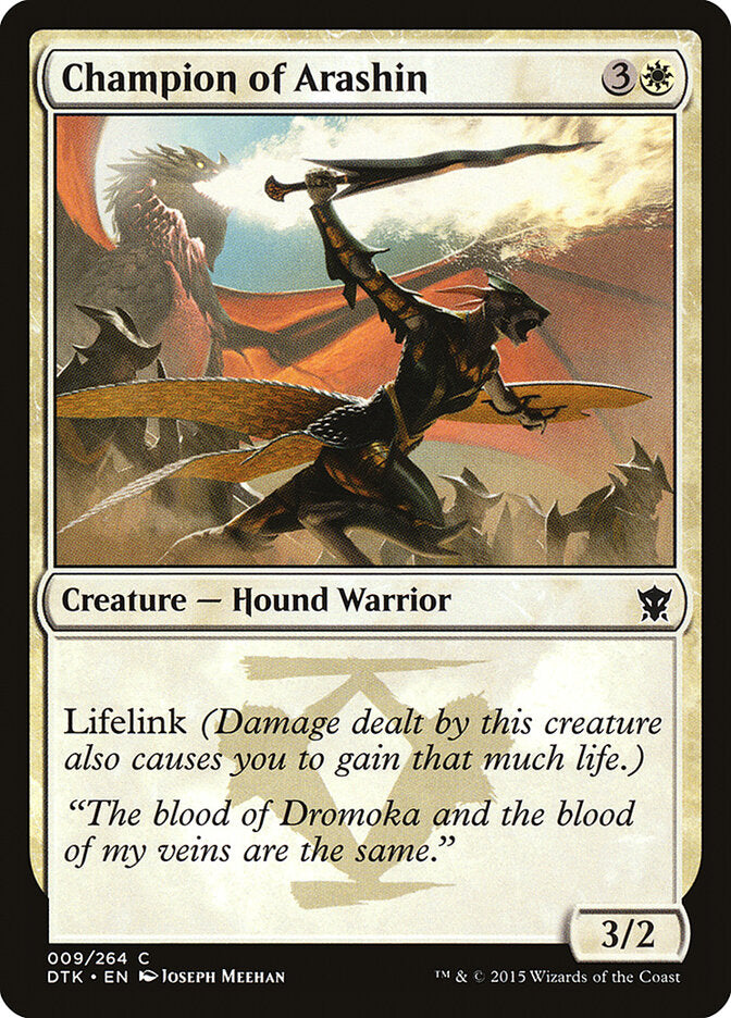 Champion of Arashin (9) - Dragons of Tarkir (DTK)