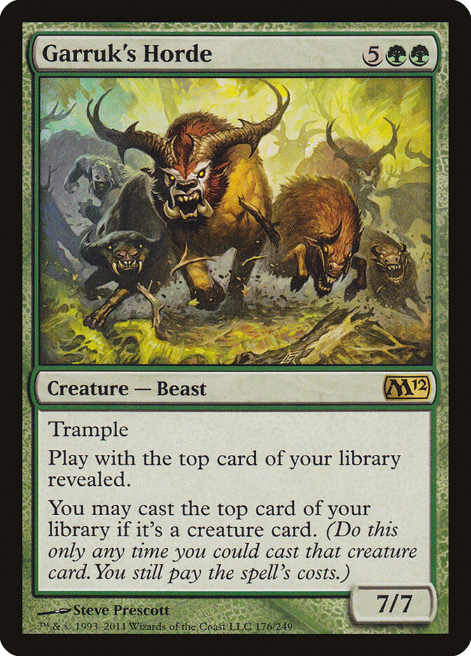Garruk's Horde (176) - Magic 2012 (M12)