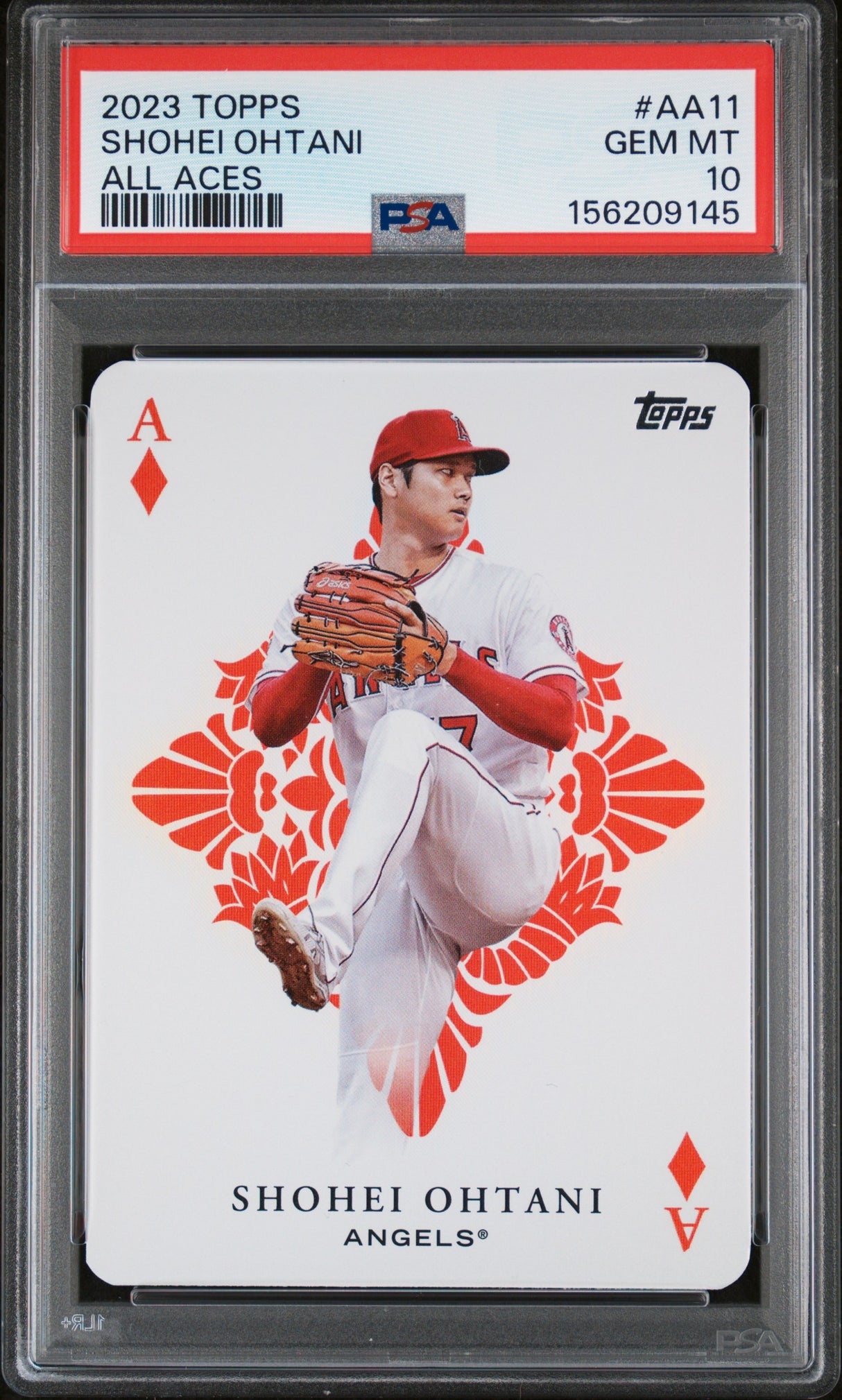 2023 Topps All Aces #AA11 Shohei Ohtani All Aces PSA 10