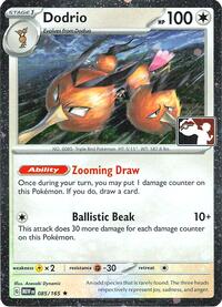 Dodrio - 085/165 (Cosmos Holo) (85) - Prize Pack Series Cards