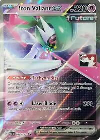 Iron Valiant ex (89) - Prize Pack Series Cards