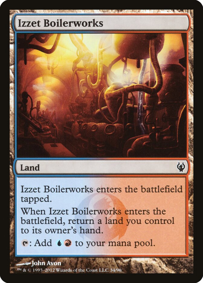 Izzet Boilerworks (34) - Duel Decks: Izzet vs. Golgari (DDJ)