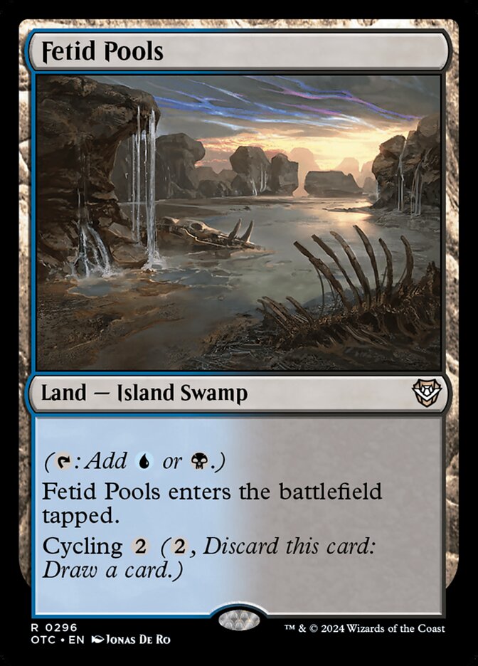 Fetid Pools (296) - Outlaws of Thunder Junction Commander (OTC)