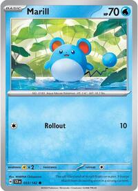 Marill (33) - SV07: Stellar Crown (SCR)