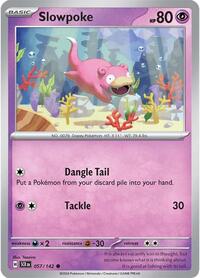 Slowpoke (57) - SV07: Stellar Crown (SCR)