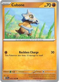 Cubone (72) - SV07: Stellar Crown (SCR)