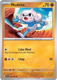 Meditite (78) - SV07: Stellar Crown (SCR)