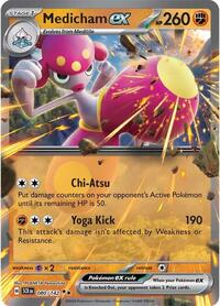 Medicham ex (80) - SV07: Stellar Crown (SCR)
