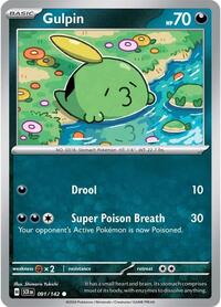 Gulpin (91) - SV07: Stellar Crown (SCR)