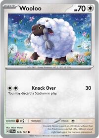 Wooloo (124) - SV07: Stellar Crown (SCR)