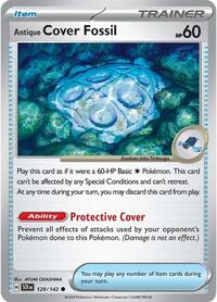Antique Cover Fossil (129) - SV07: Stellar Crown (SCR)