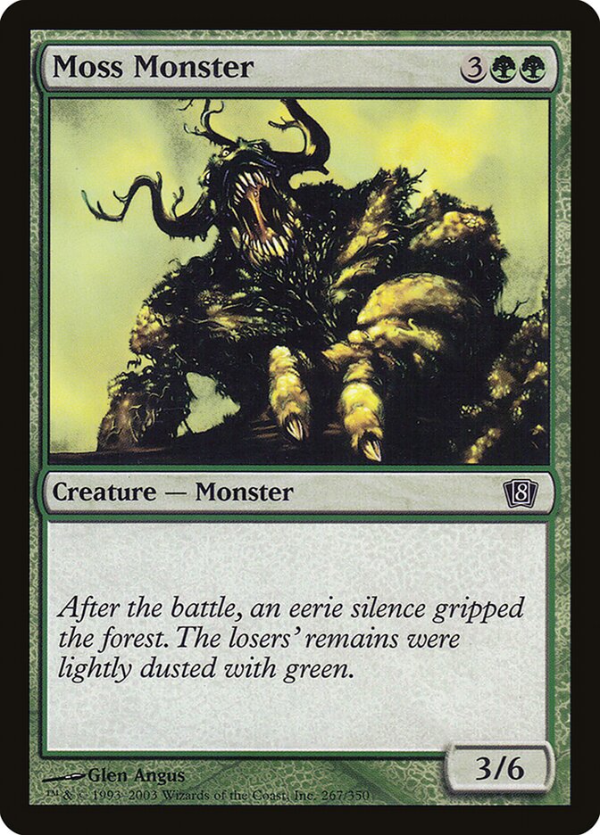 Moss Monster (267) - Eighth Edition (8ED)