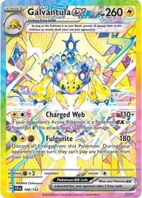 Galvantula ex (168) - SV07: Stellar Crown (SCR)