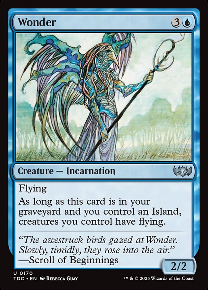 Wonder (170) - Tarkir: Dragonstorm Commander (TDC)