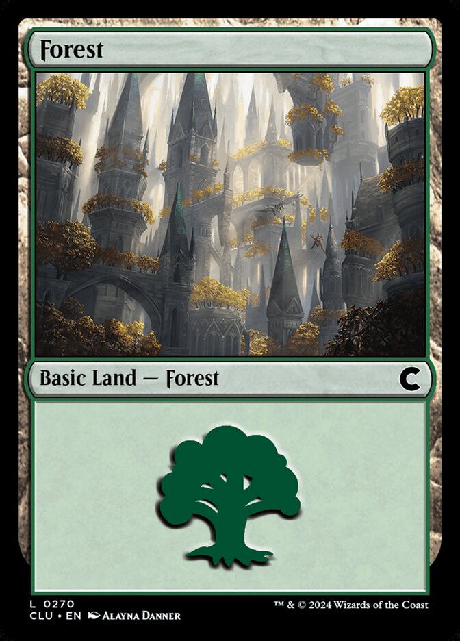 Forest (270) - Ravnica: Clue Edition (CLU)