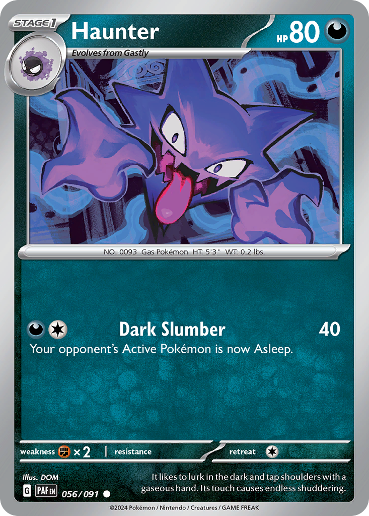 Haunter (56/91) - Paldean Fates (PAF)
