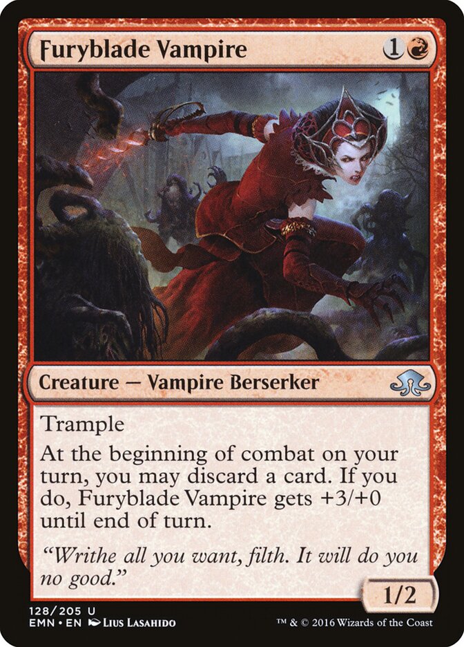 Furyblade Vampire (128) - Eldritch Moon (EMN)