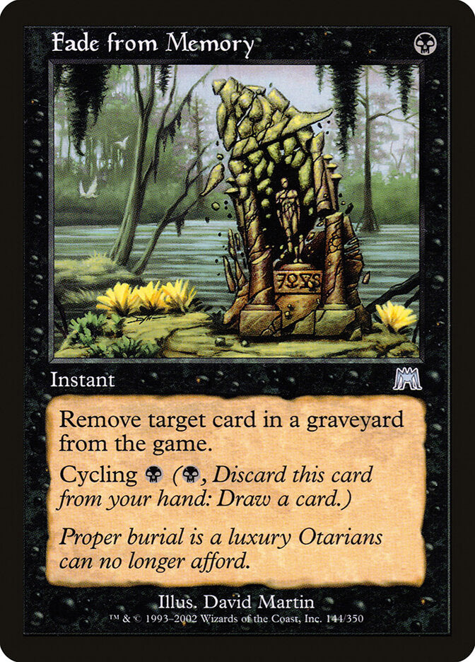 Fade from Memory (144) - Onslaught (ONS)