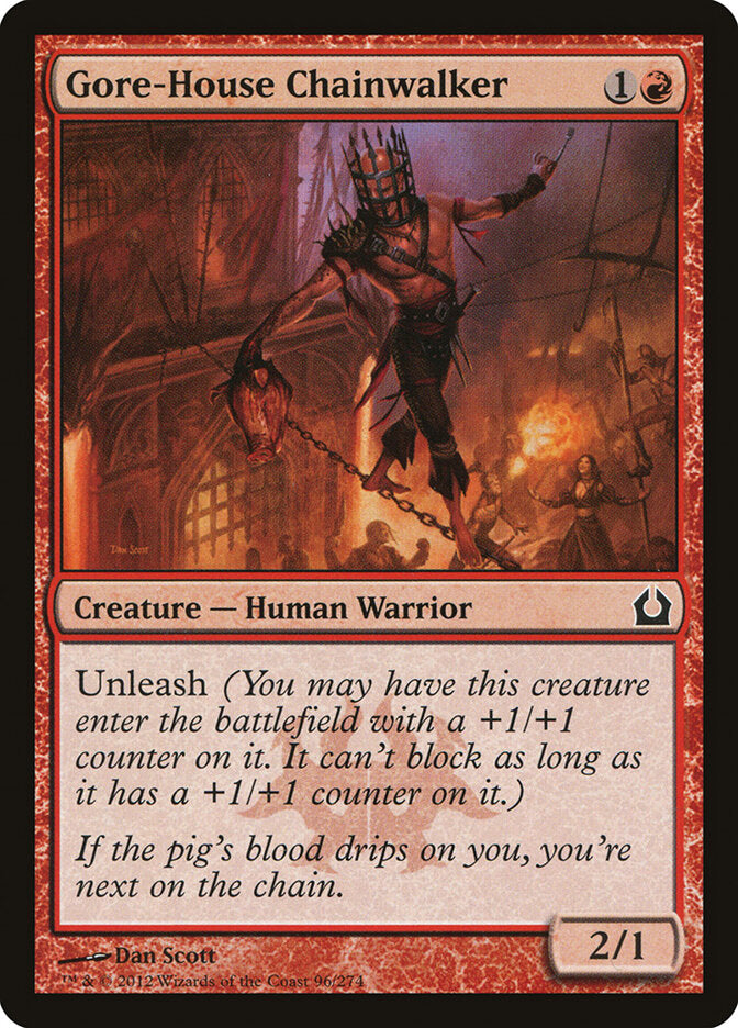 Gore-House Chainwalker (96) - Return to Ravnica (RTR)