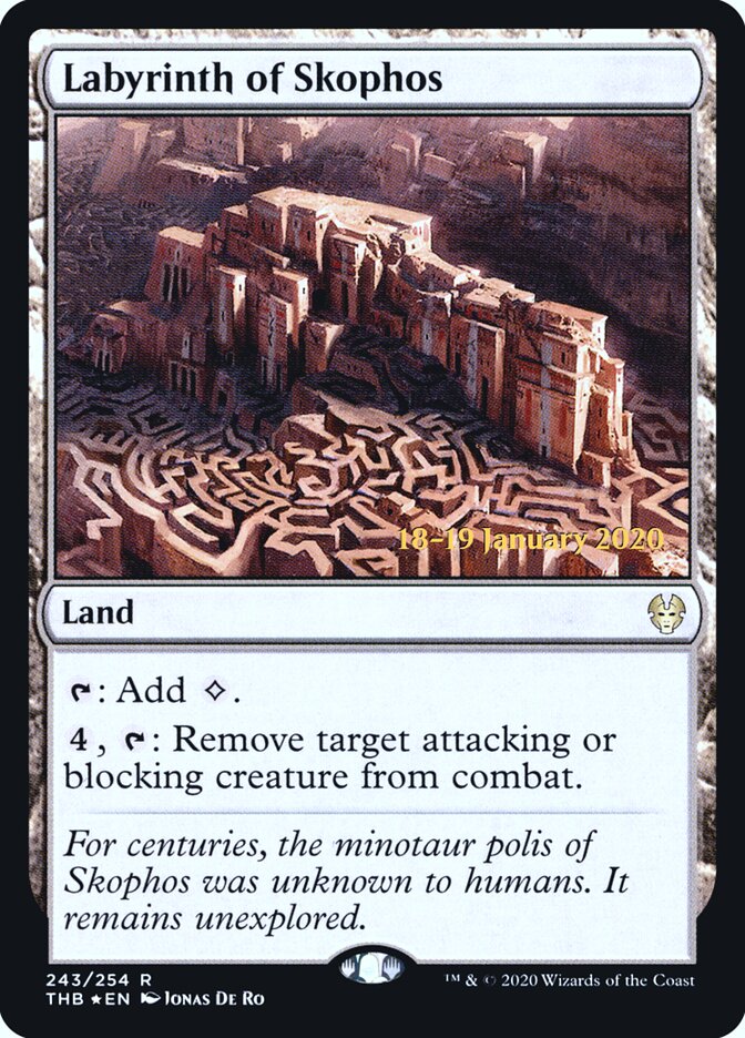 Labyrinth of Skophos (243s) - Theros Beyond Death Promos (PTHB)